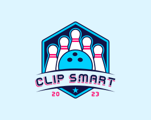 Bowling Sports Championship logo design