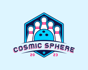 Bowling Sports Championship logo design