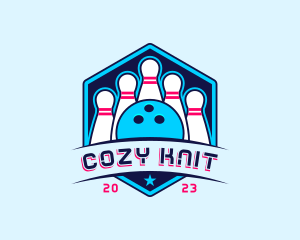 Bowling Sports Championship logo design