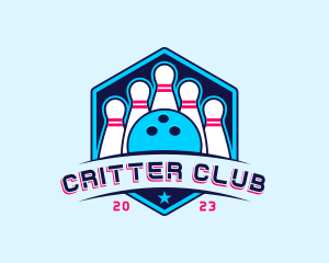 Bowling Sports Championship logo design