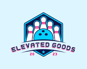 Bowling Sports Championship logo design