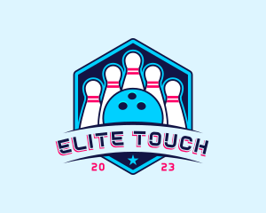 Bowling Sports Championship logo design