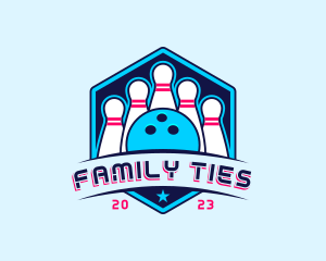 Bowling Sports Championship logo design