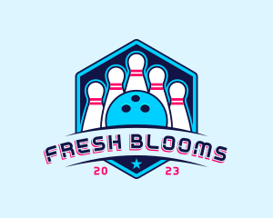 Bowling Sports Championship logo design