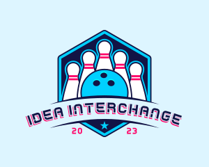 Bowling Sports Championship logo design