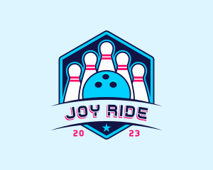 Bowling Sports Championship logo design