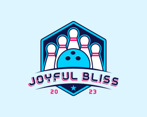 Bowling Sports Championship logo design