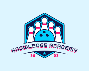 Bowling Sports Championship logo design