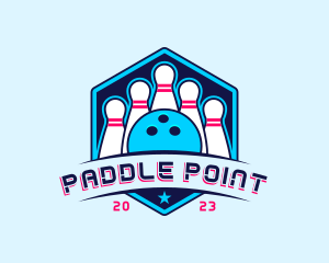 Bowling Sports Championship logo design