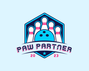 Bowling Sports Championship logo design