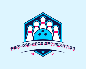 Bowling Sports Championship logo design