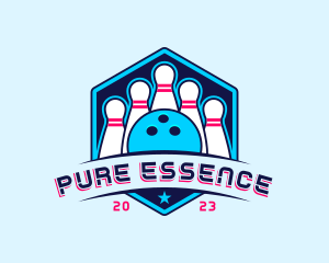 Bowling Sports Championship logo design