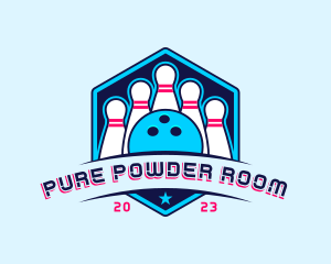 Bowling Sports Championship logo design