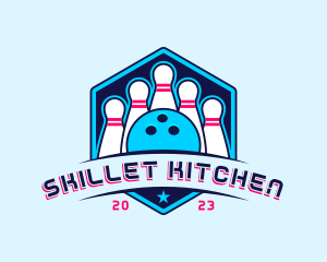 Bowling Sports Championship logo design