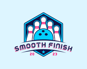 Bowling Sports Championship logo design