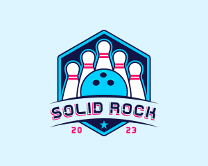 Bowling Sports Championship logo design