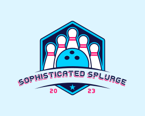 Bowling Sports Championship logo design