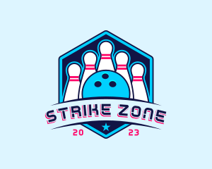 Bowling Sports Championship logo design