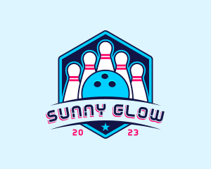 Bowling Sports Championship logo design