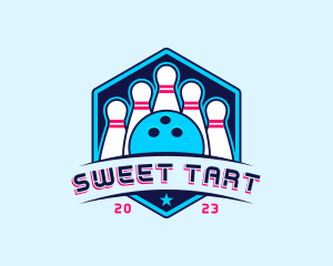 Bowling Sports Championship logo design