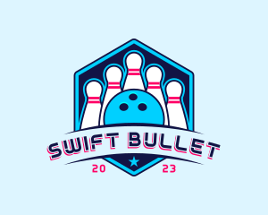 Bowling Sports Championship logo design