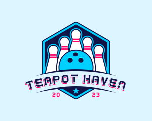 Bowling Sports Championship logo design