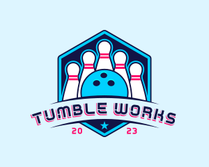 Bowling Sports Championship logo design