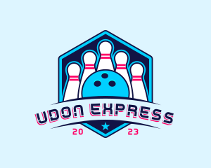 Bowling Sports Championship logo design