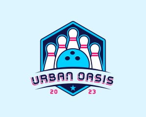 Bowling Sports Championship logo design