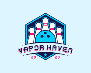 Bowling Sports Championship logo design