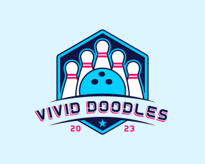 Bowling Sports Championship logo design