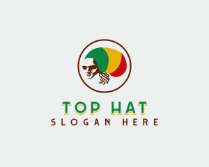 Jamaican Rasta Hat logo design