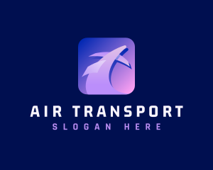 Plane Flight Airline logo design