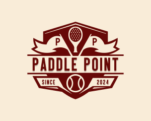 Padel League Tournament logo design