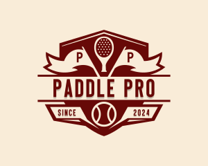 Padel League Tournament logo design