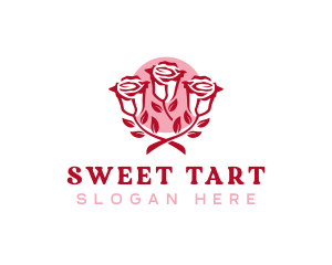 Sweet Love Roses logo design