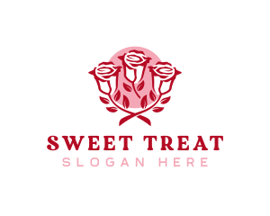 Sweet Love Roses logo design