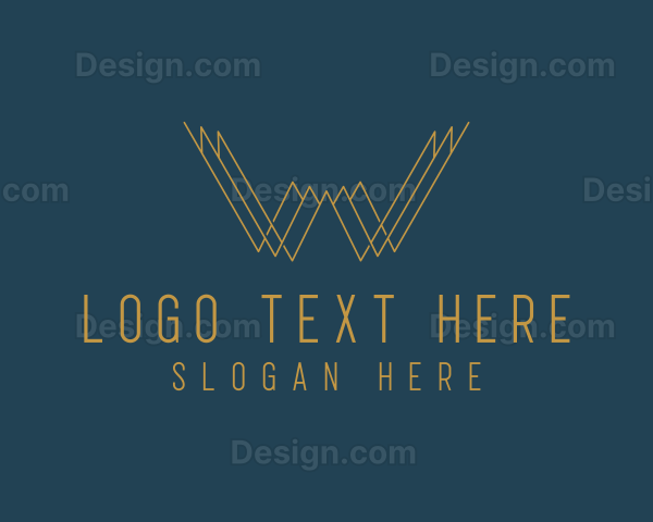 Luxury Enterprise Letter W Logo