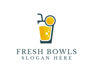 Fruit Juice Bar  logo design