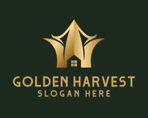 Golden Crown Realty  logo design