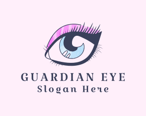 Beauty Eyeshadow Eye  logo design