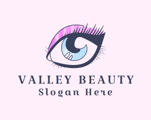 Beauty Eyeshadow Eye  logo design