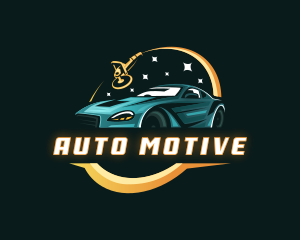 Car Auto Polish logo design