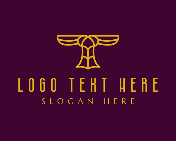 Totem Pole logo example 2