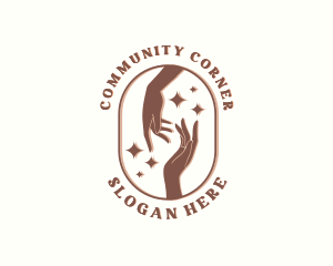 Hand Outreach Community logo design