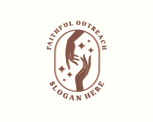 Hand Outreach Community logo design