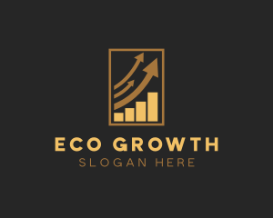 Finance Growth Analytics logo design