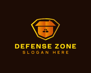 Home Security Shield logo design