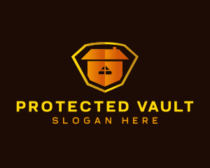 Home Security Shield logo design