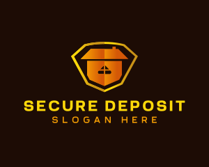 Home Security Shield logo design